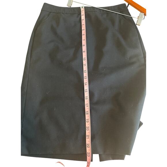 Banana Republic stretch pencil skirt with 3 pockets sz2 like new career business - Picture 5 of 11
